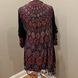 Avani Boho Open Front Cardigan